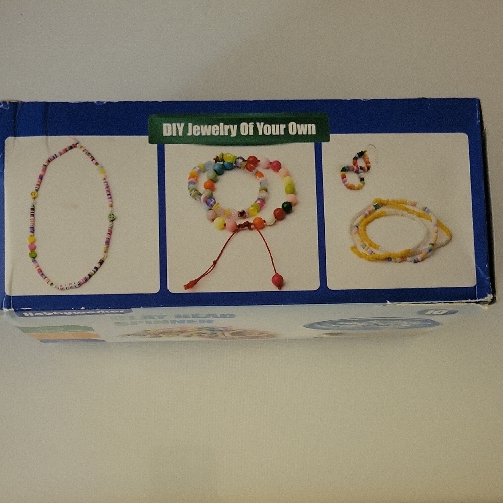 Clay Bead Spinner - Blue - Picture 3 of 4